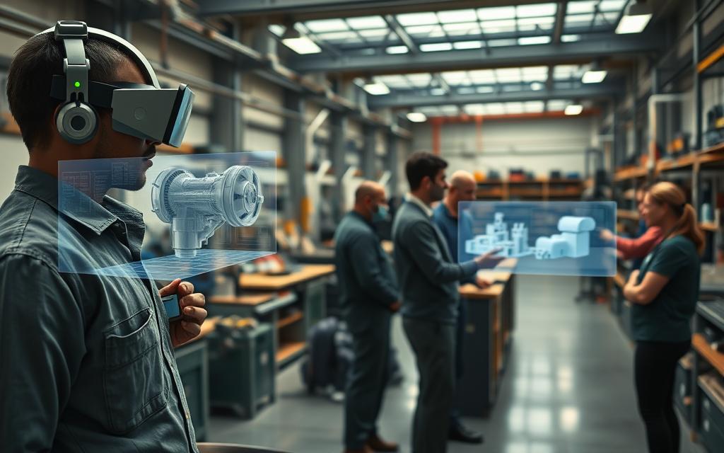 AR in workforce training applications